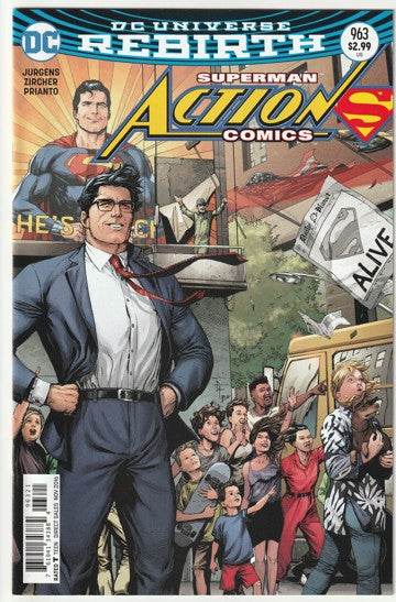 Action Comics #963 (2016) - Rebirth, Gary Frank Variant Cover