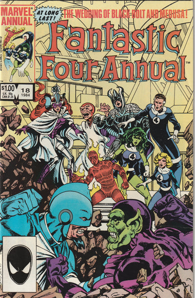 Fantastic Four Annual #18 (1983) - Wolverine appearance