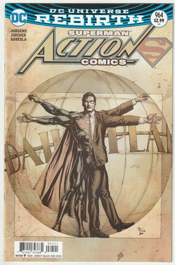 Action Comics #964 (2016) - Rebirth, Gary Frank Variant Cover