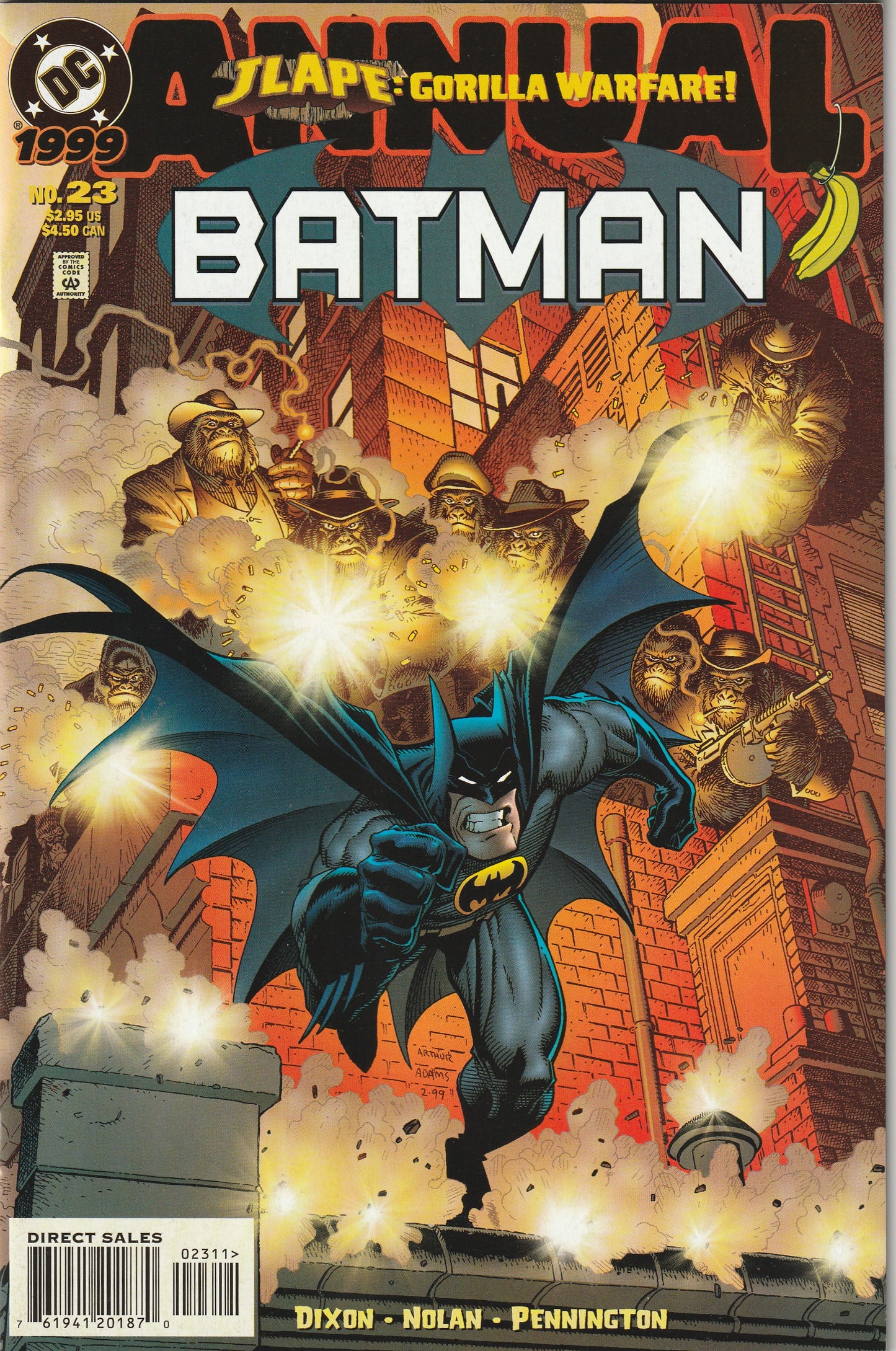 Batman Annual #23 (1999) - JLApe Gorilla Warfare