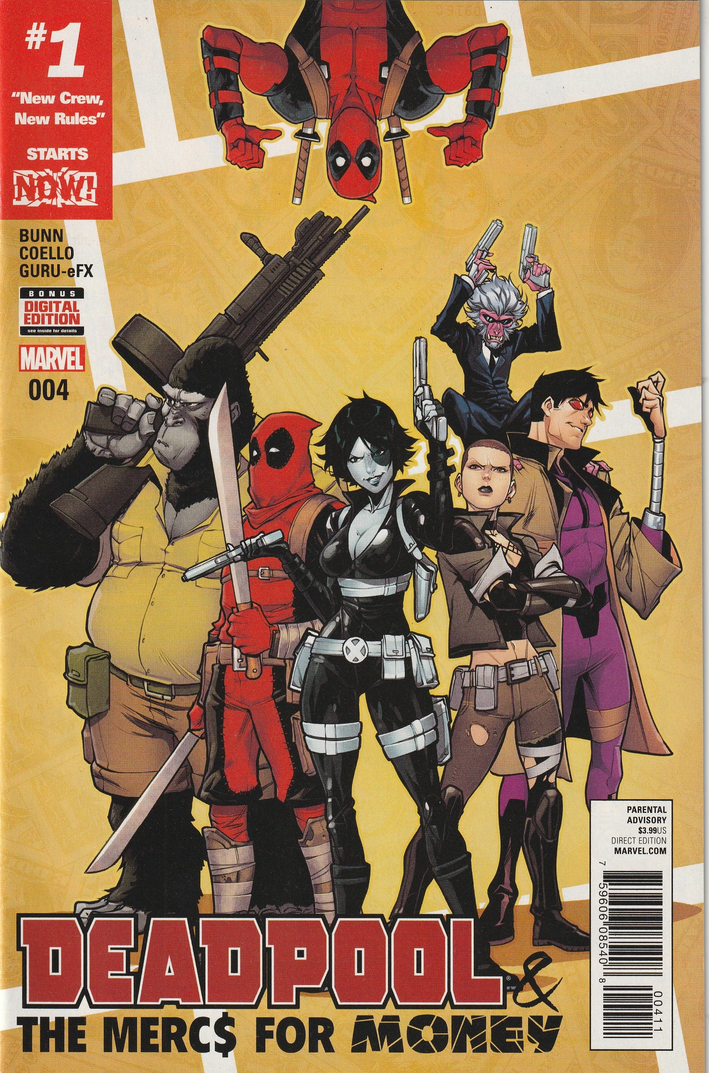 Deadpool: The Mercs for Money #4 (Vol 2, 2016)