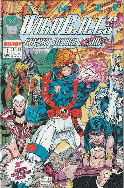 WILDC.A.T.S.: Covert Action Teams #1 (of 3, 1992) - Jim Lee