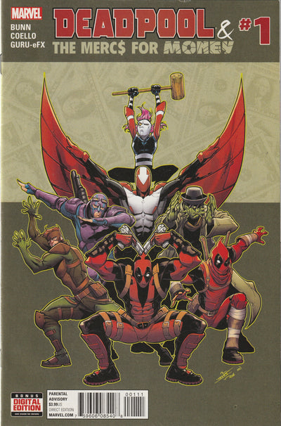 Deadpool: The Mercs for Money #1 (Vol 2, 2016)