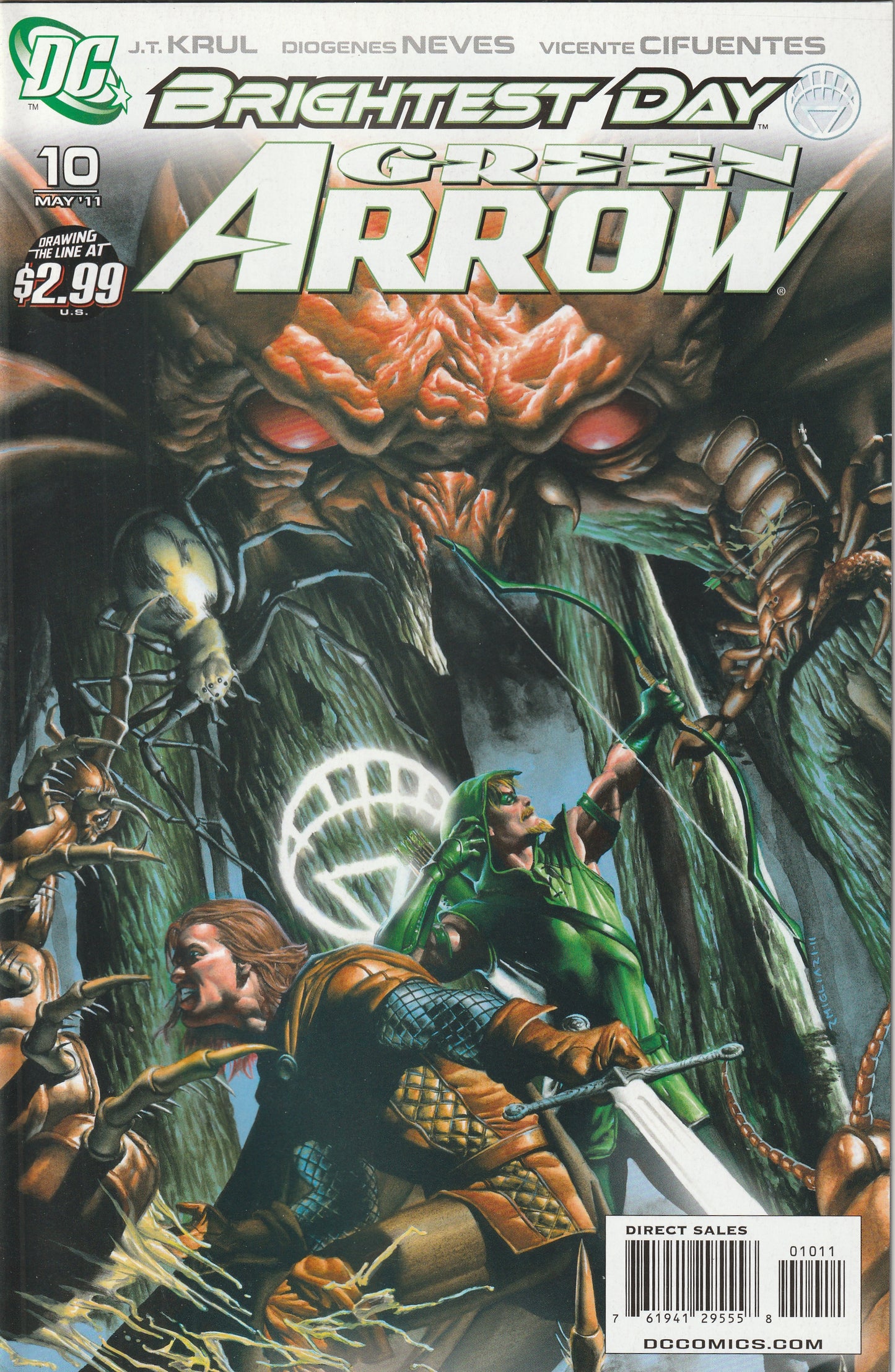 Green Arrow #10 (2011) - Brightest Day