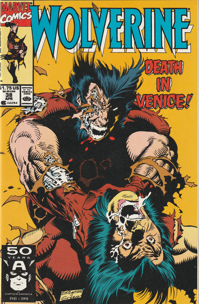 Wolverine #38 (1991) - 1st Full Appearance of Albert (Robotic Double of Wolverine)