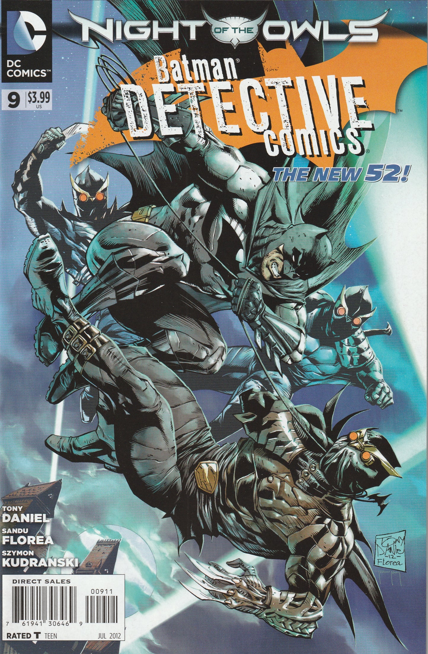 Detective Comics #9 (2012) - Night of the Owls