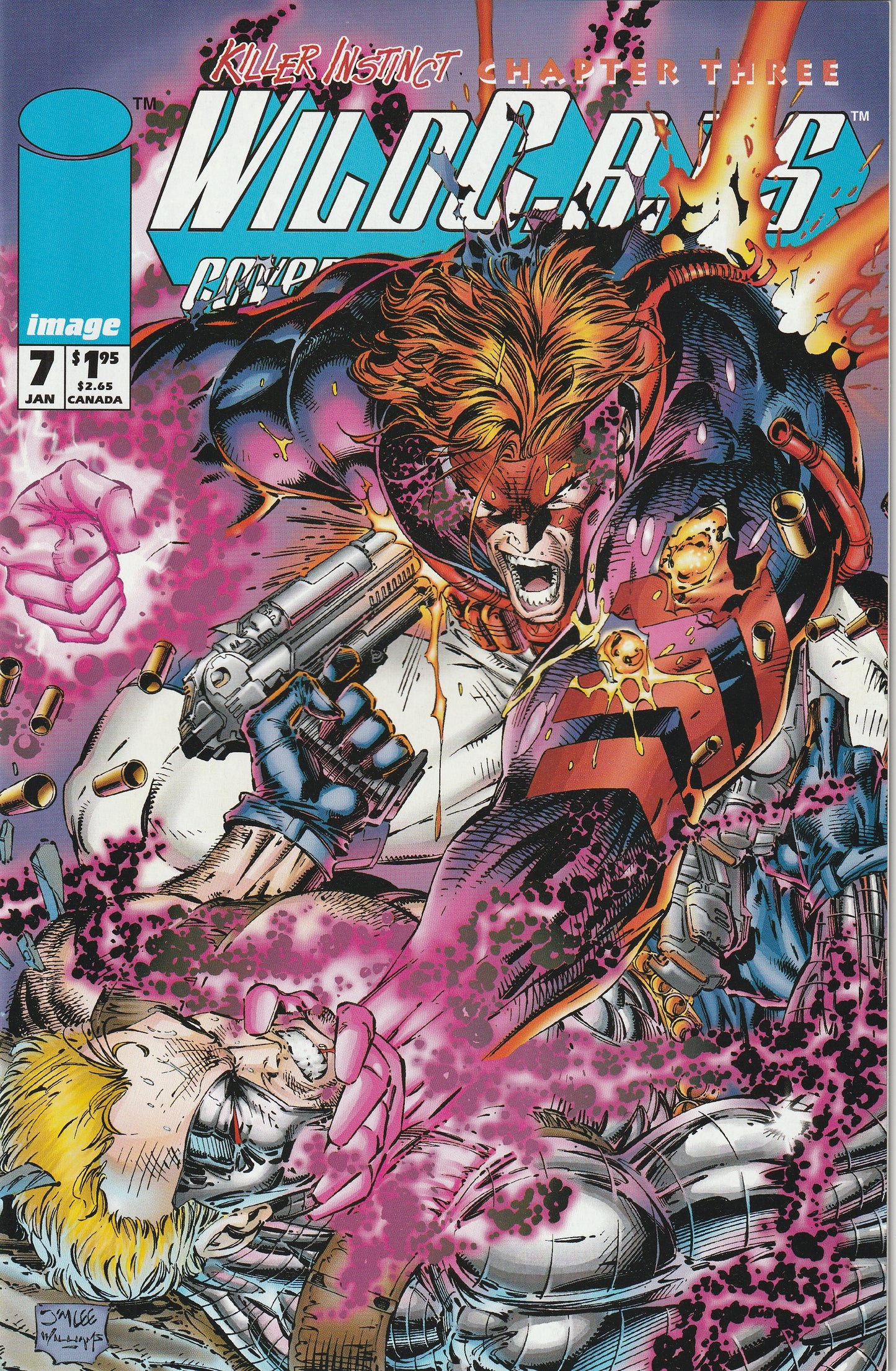 WILDC.A.T.S.: Covert Action Teams #7 (1994) - Jim Lee