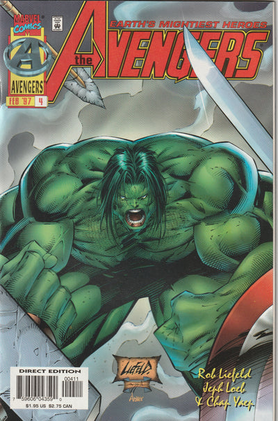 Avengers #4 (1997) - Heroes Reborn - Rob Liefeld, Jeph Loeb