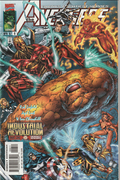 Avengers #6 (1997) - Heroes Reborn - Rob Liefeld, Jeph Loeb