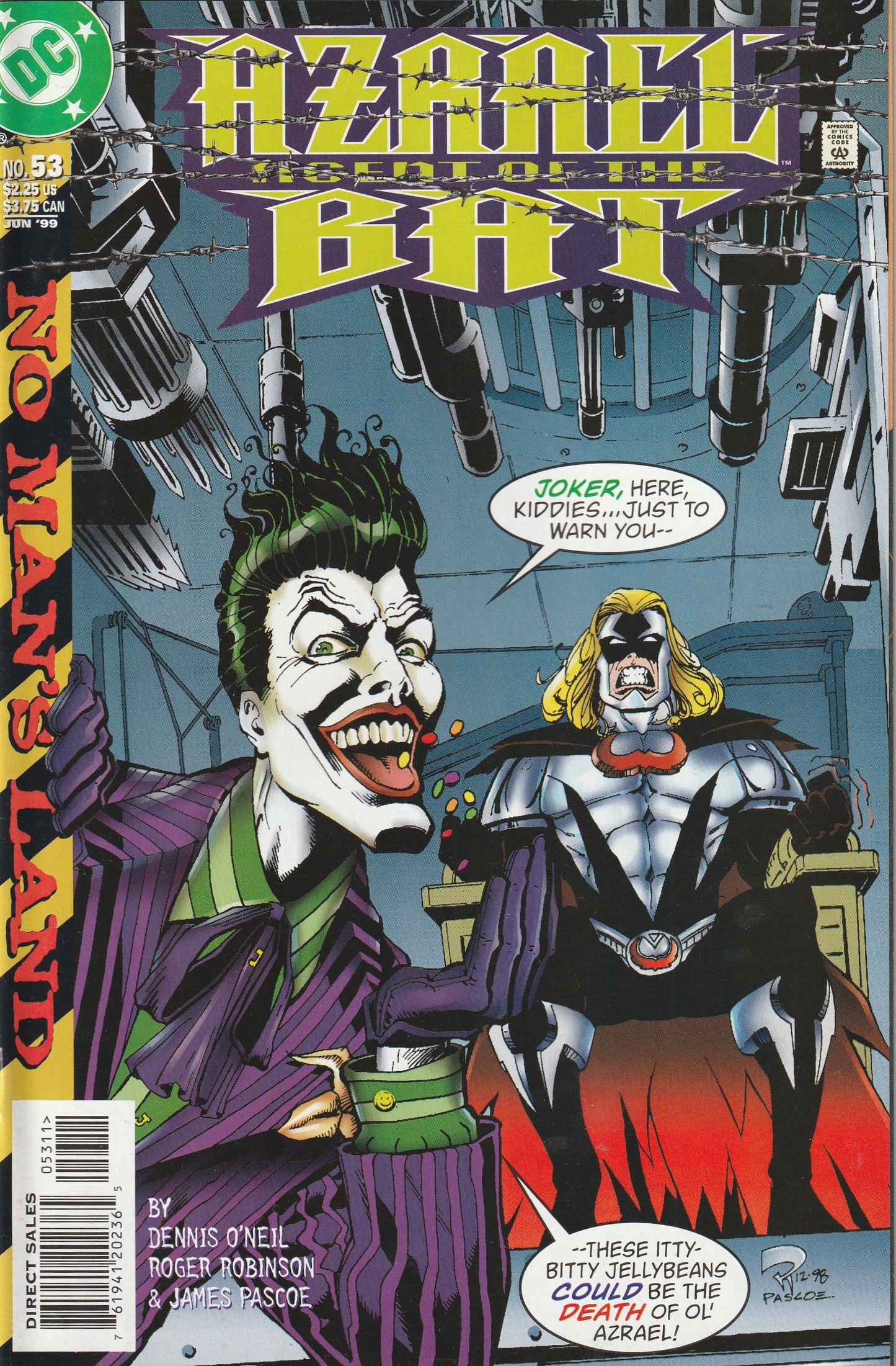 Azrael: Agent of the Bat #53 (1999) - No Man's Land