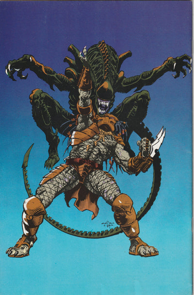 Dark Horse Presents #36 (1990) - Dave Dorman Painted Cover B Variant, 1st appearance of Aliens vs. Predator