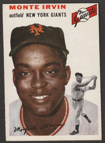 1954 Topps Baseball - #3 Monte Irvin - New York Giants