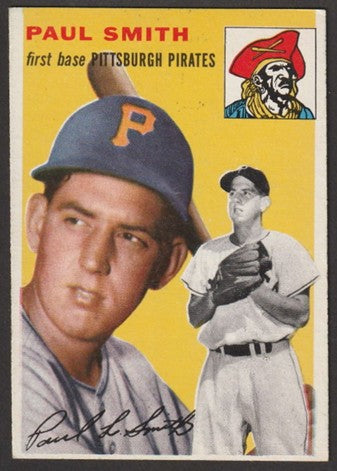 1954 Topps Baseball - #11 Paul Smith - Pittsburgh Pirates