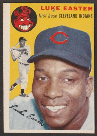 1954 Topps Baseball - #23 Luke Easter - Cleveland Indians