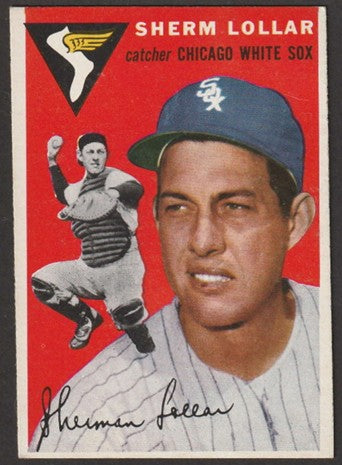 1954 Topps Baseball - #39 Sherm Lollar - Chicago White Sox