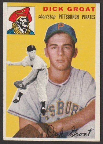 1954 Topps Baseball - #43 Dick Groat - Pittsburgh Pirates