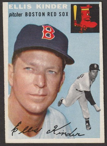1954 Topps Baseball - #47 Ellis Kinder - Boston Red Sox