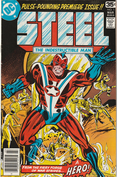 Steel, The Indestructible Man (1978) - Complete 5 issue mini-series