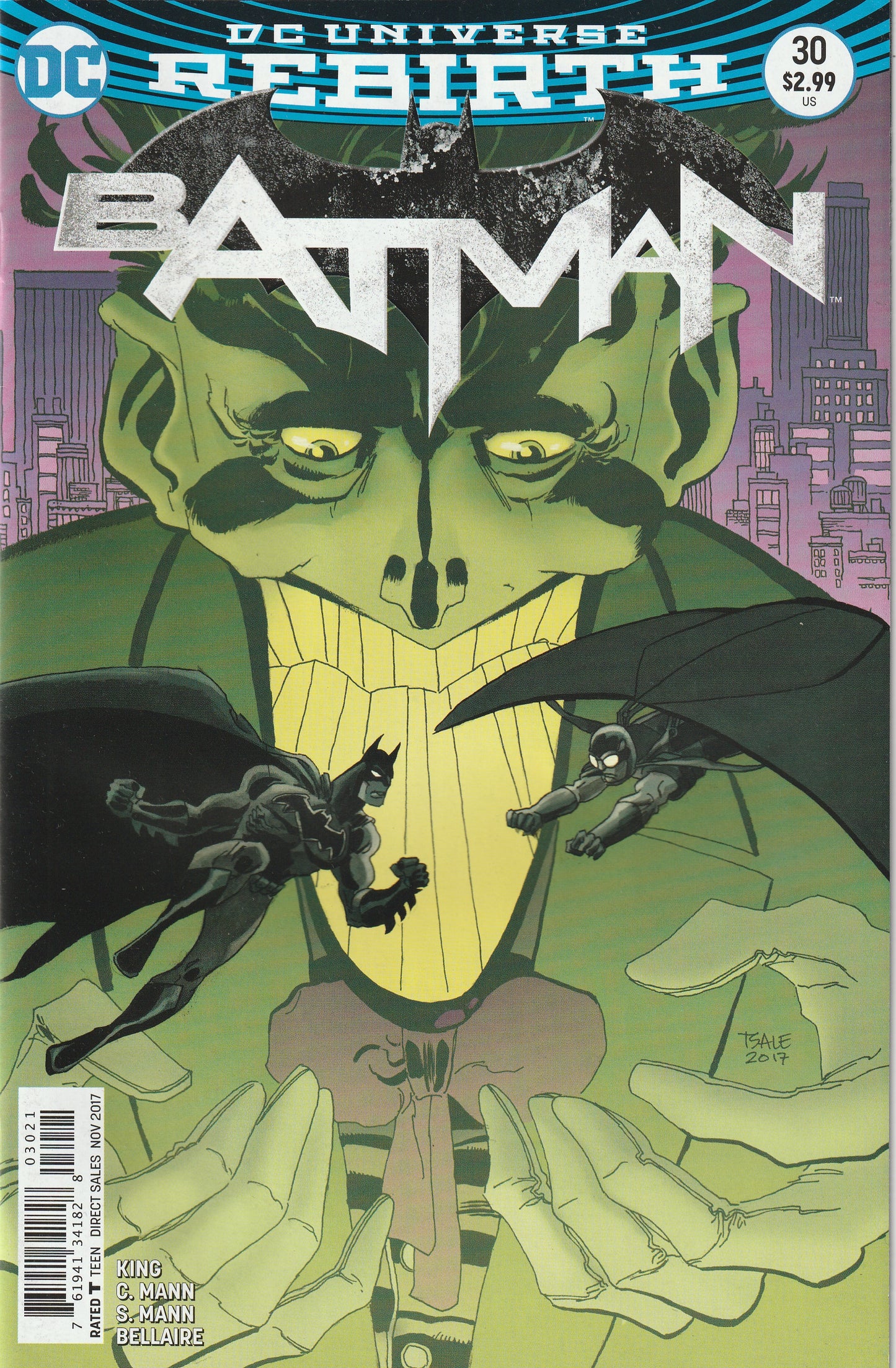 Batman #30 (2017) - Tim Sale variant