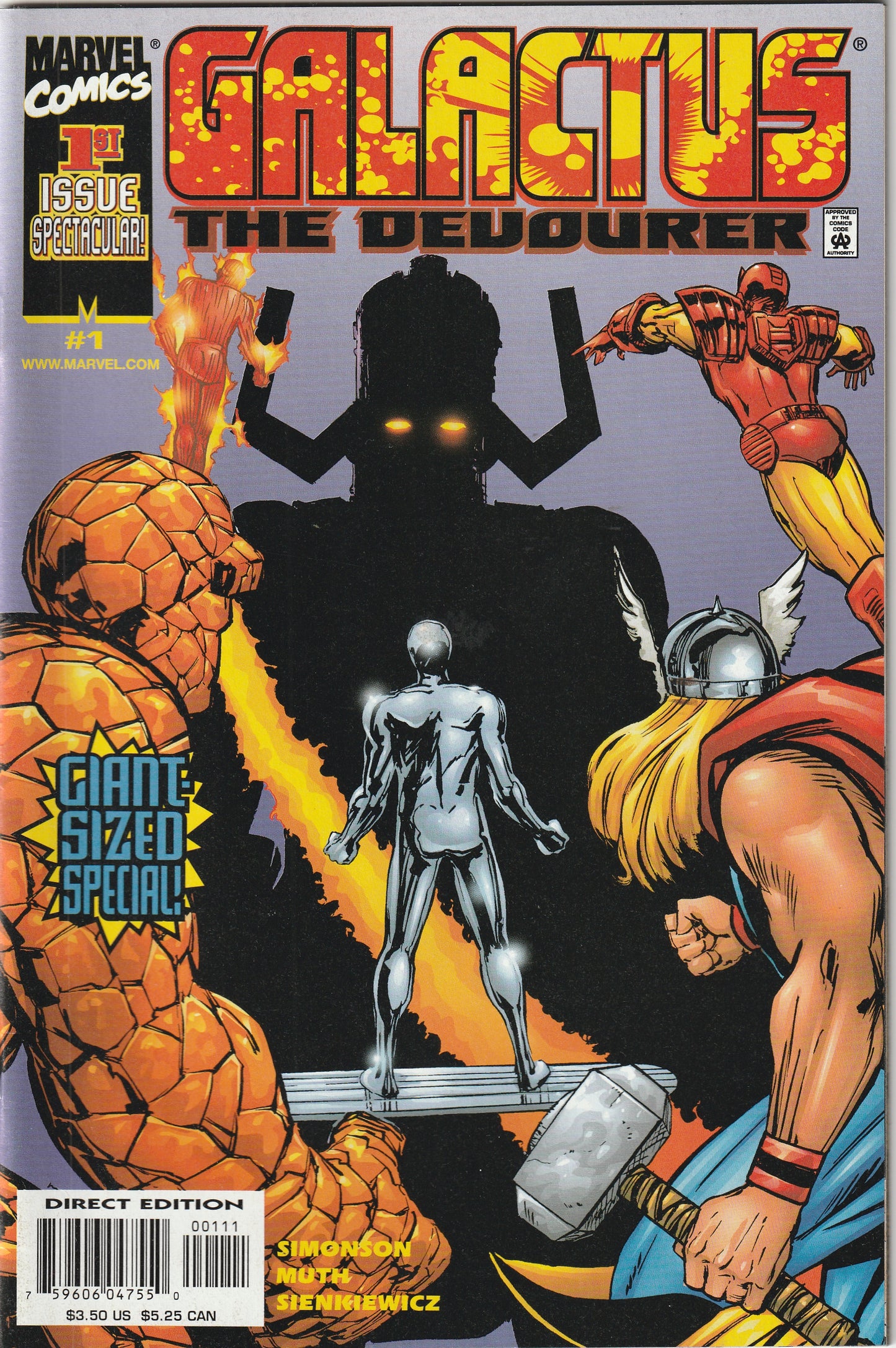 Galactus The Devourer #1 (1999) - Giant sized