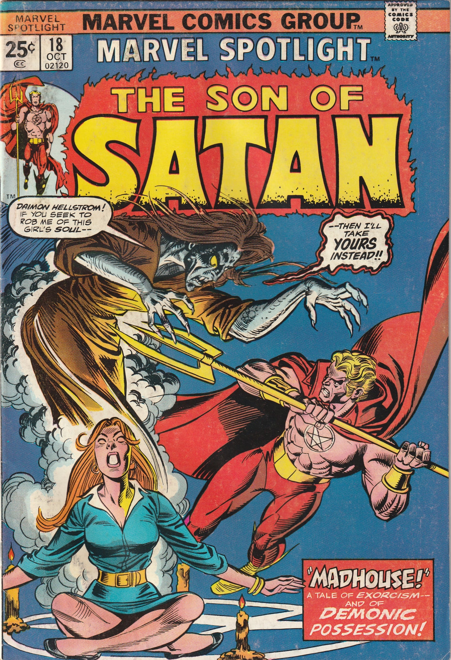 Marvel Spotlight #18 (1974) The Son of Satan