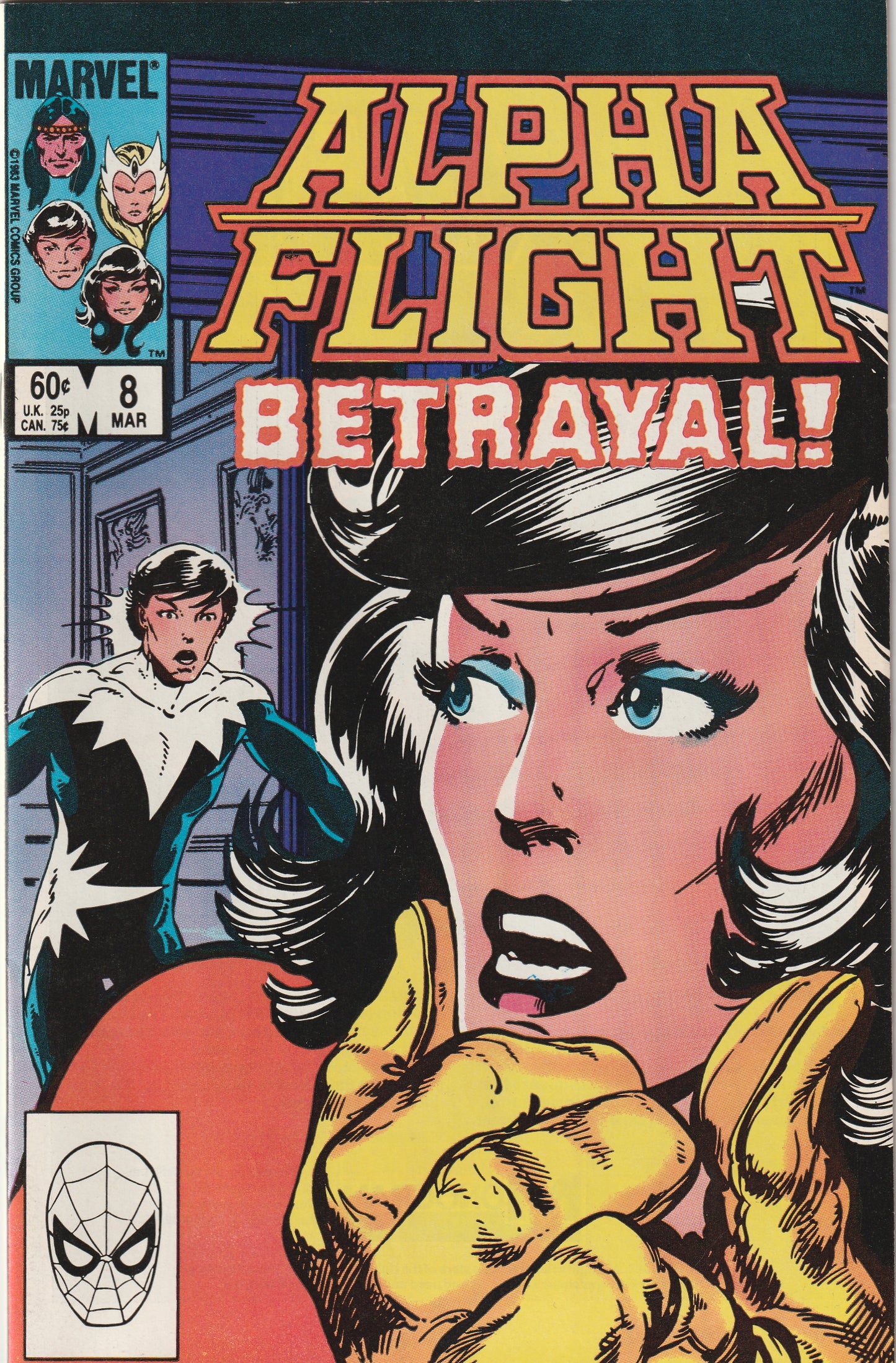 Alpha Flight #8 (1984) - 1st Appearance of Nemesis