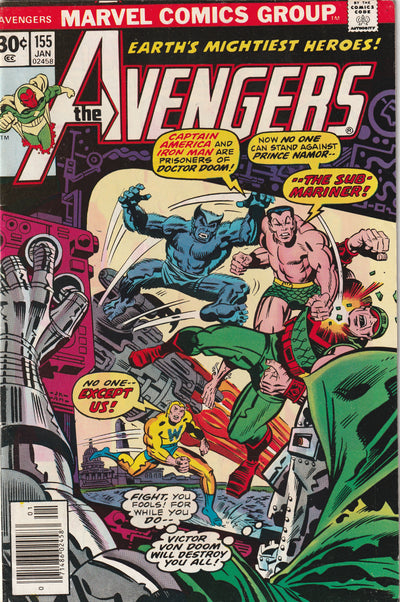 Avengers #155 (1977) - Dr. Doom appearance