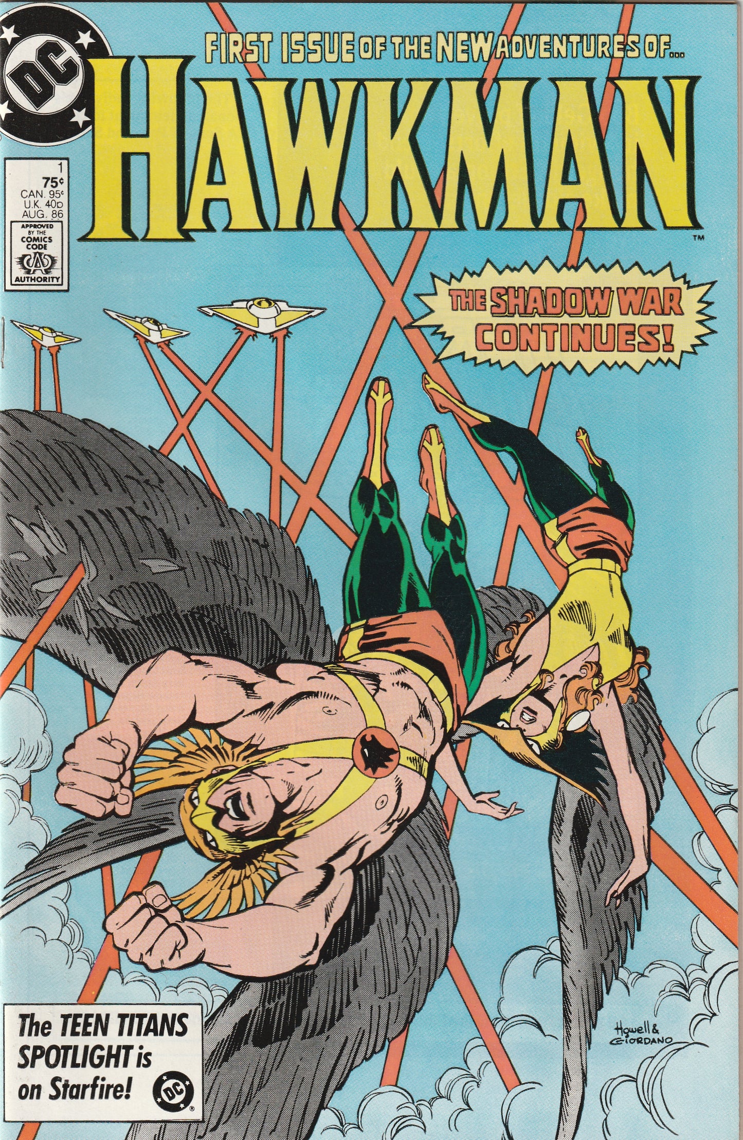 Hawkman #1 (1986)