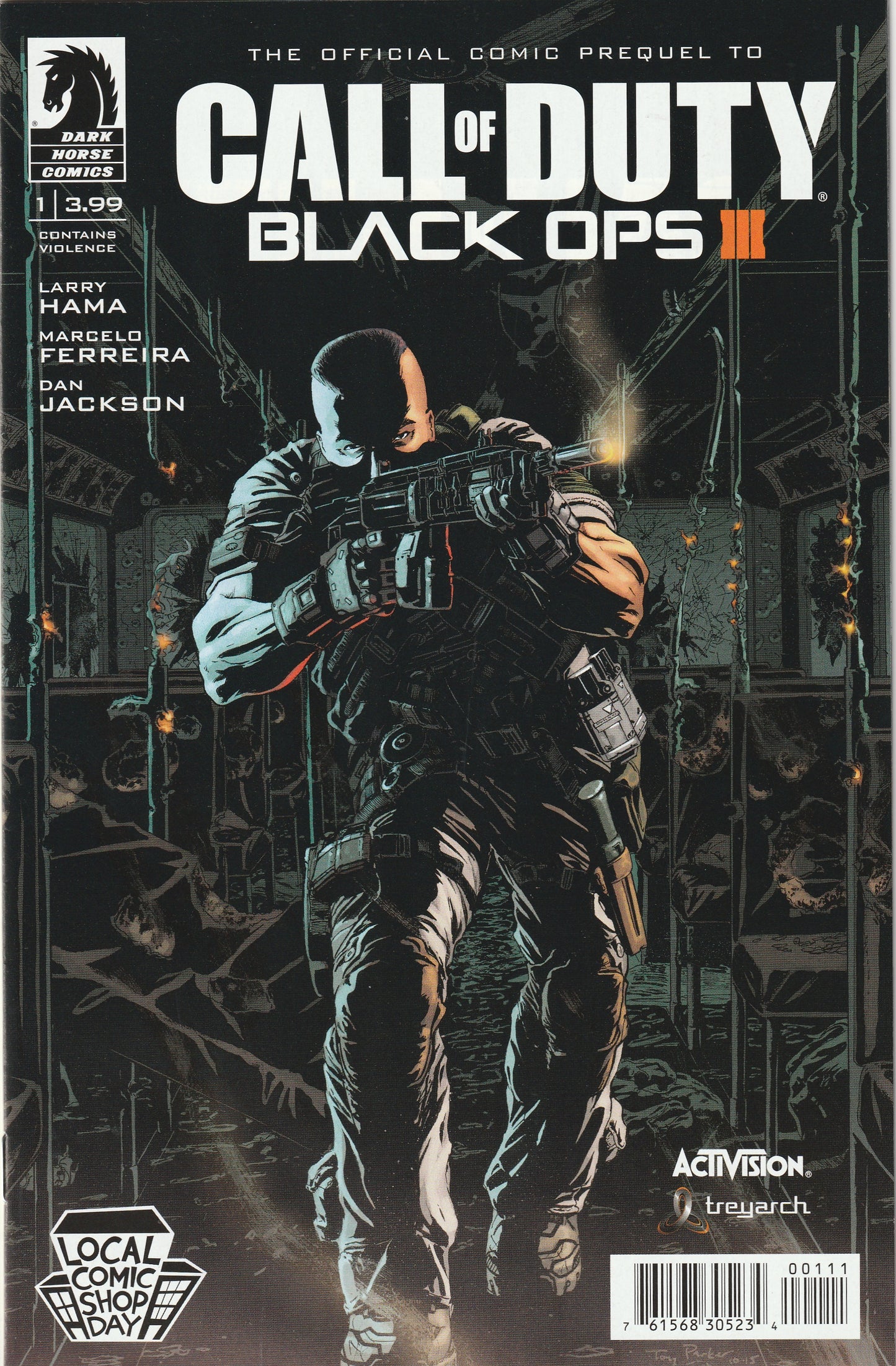 Call of Duty: Black Ops III #1 (2015) - Local Comic Shop Day Variant