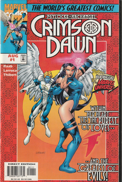 Psylocke & Archangel: Crimson Dawn (1997) - 4 issue mini series