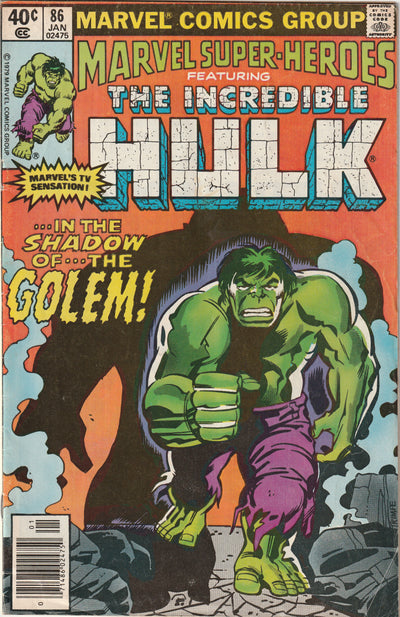 Marvel Super-Heroes #86 (1980) - Reprints Incredible Hulk 134