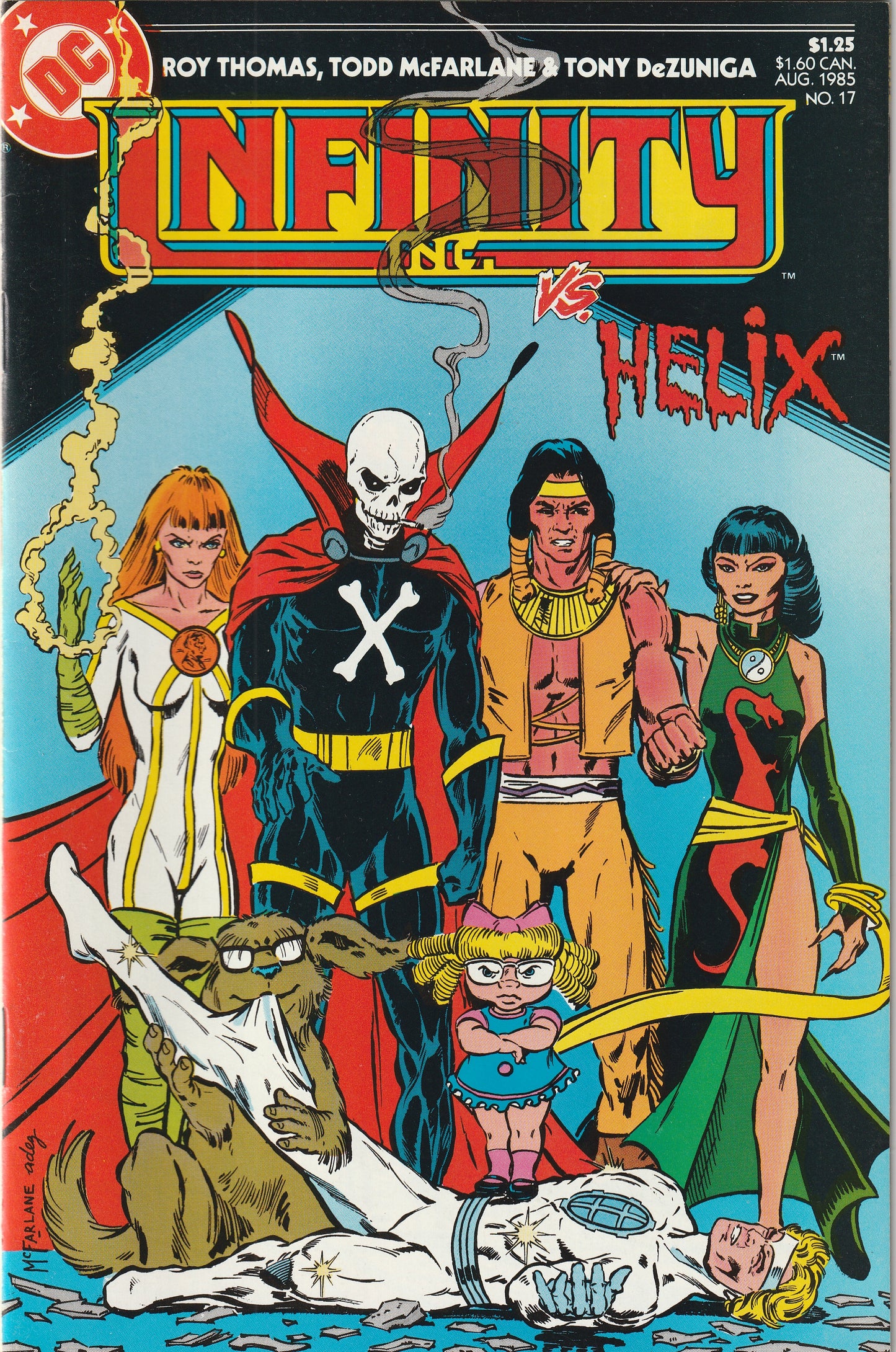 Infinity Inc #17 (1985) - Todd McFarlane