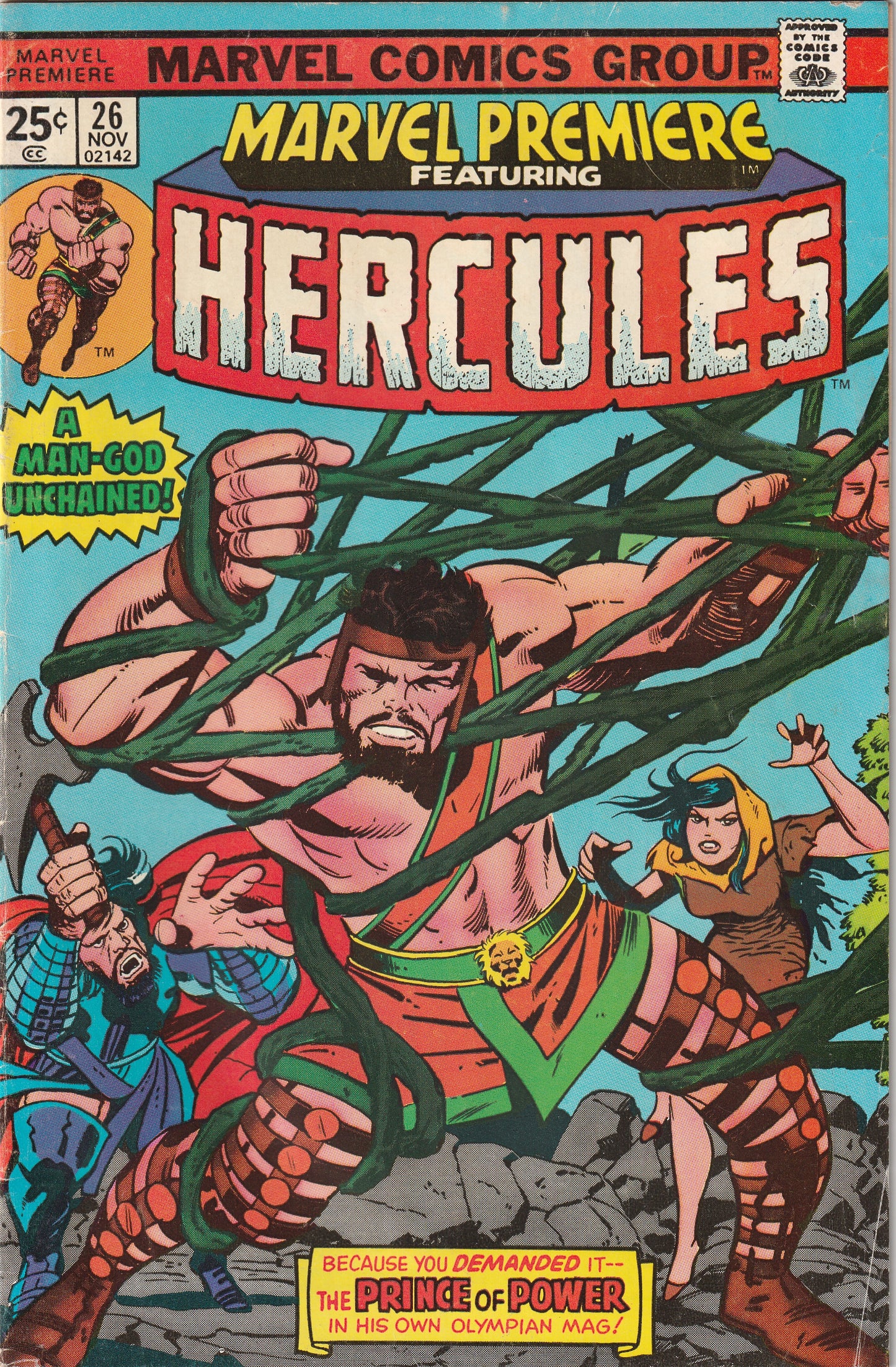 Marvel Premiere #26 (1975) Featuring Hercules