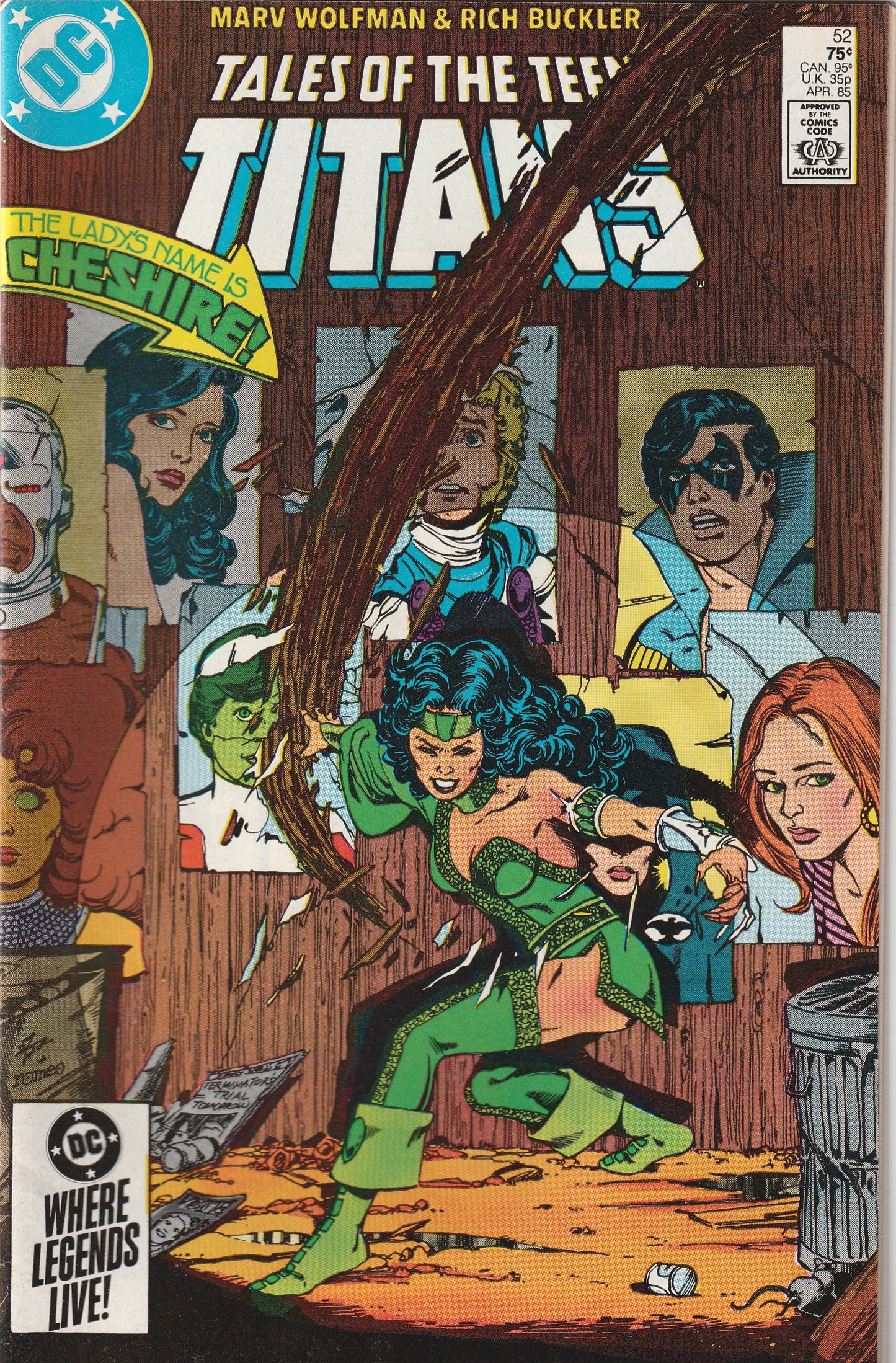 Tales of the Teen Titans #52 (1985) - 1st Appearance of Azrael