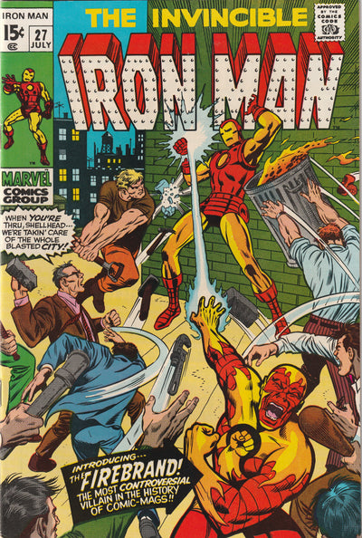 Iron Man #27 (1970) - Introducing Firebrand