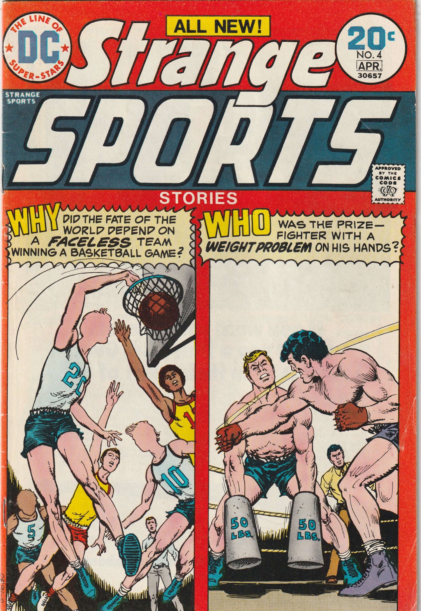 Strange Sports Stories #4 (1974)