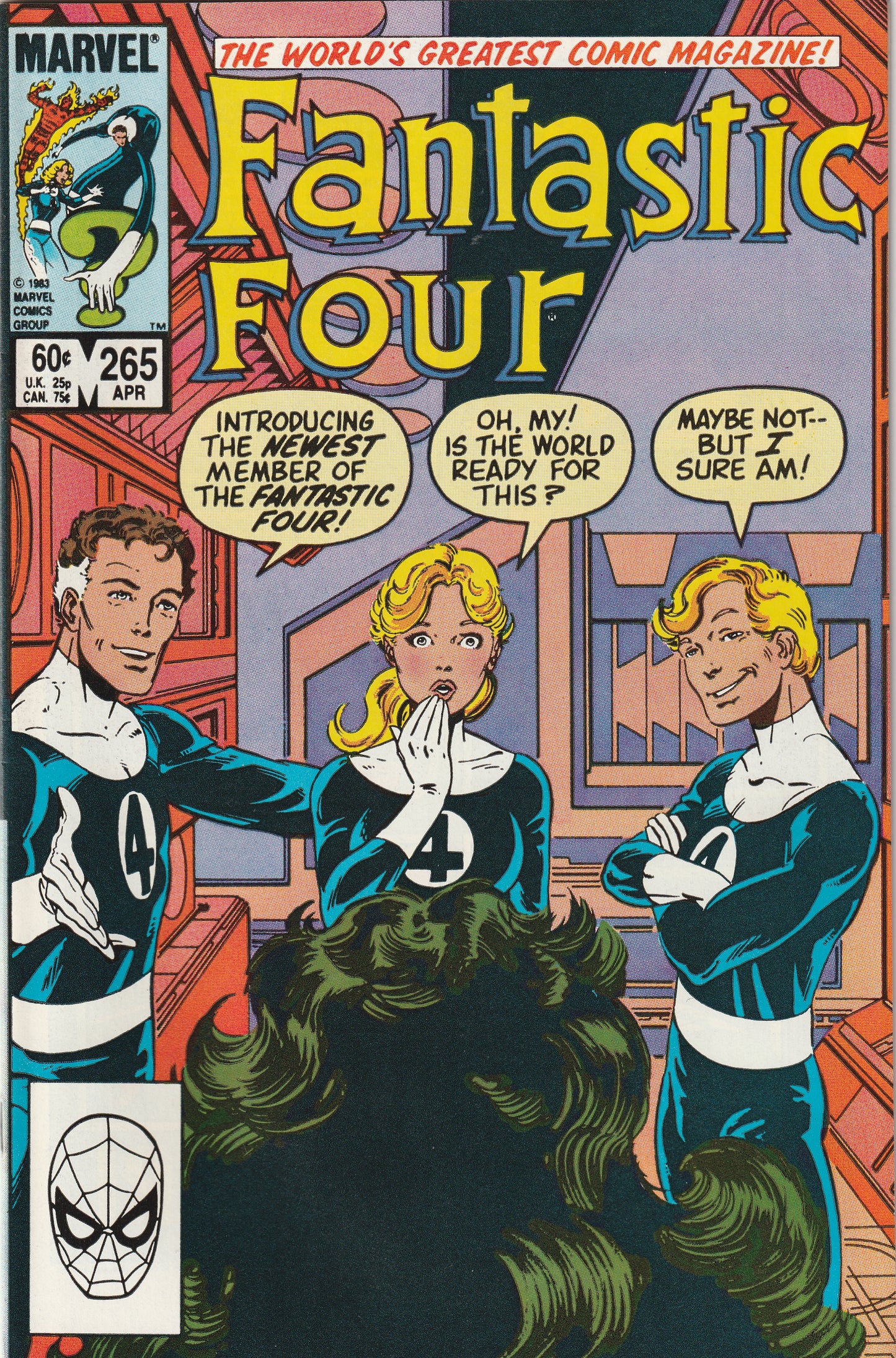 Fantastic Four #265 (1984) - She-Hulk Joins the Fantastic Four