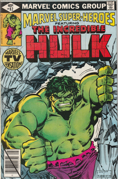 Marvel Super-Heroes #82 (1979) - Reprints Incredible Hulk 130