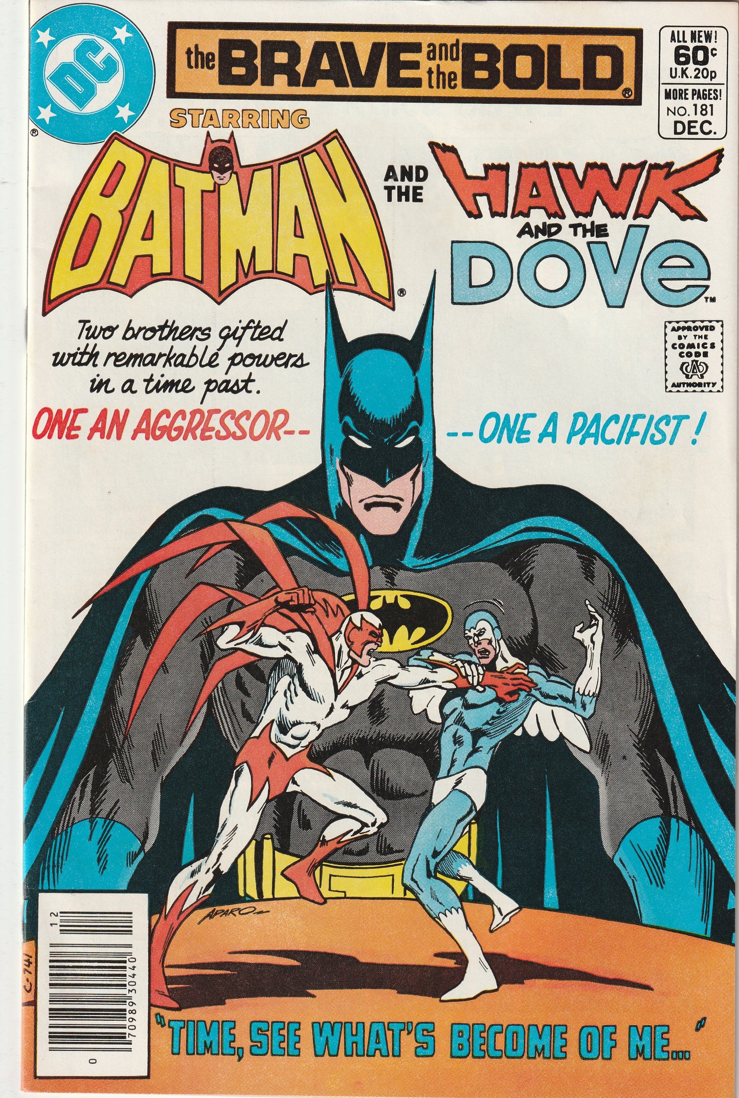 Brave and the Bold #181 (1981) - Batman & Hawk and Dove