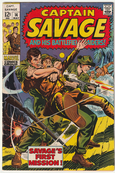 Capt. Savage and His Leatherneck Raiders #14 (1969)