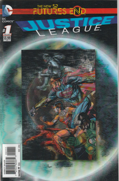 Justice League: Futures End #1 (2014) - 3-D Motion Cover