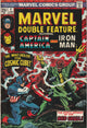 Marvel Double Feature #4 (1974) Featuring Captain America and Iron Man