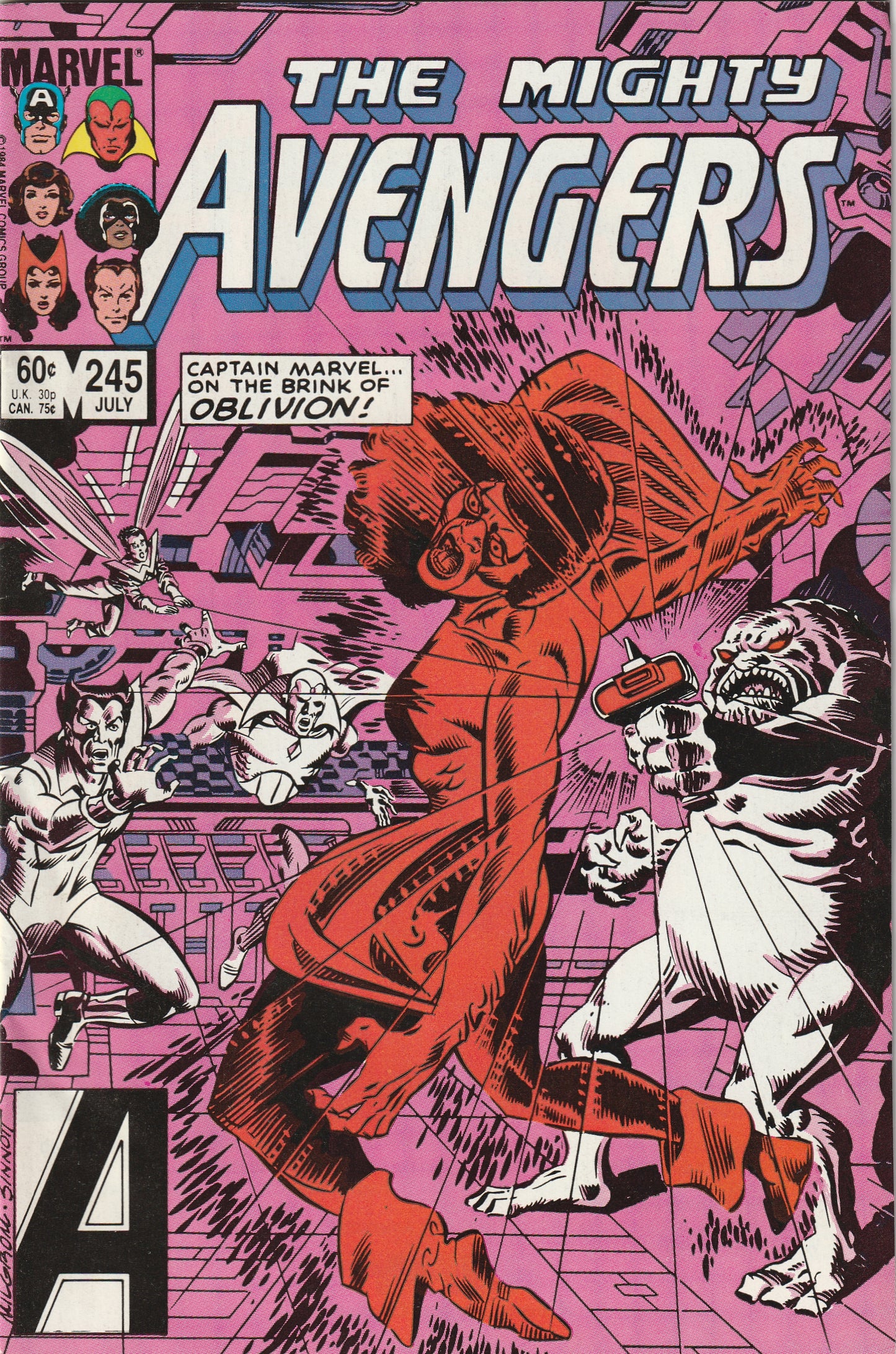 Avengers #245 (1984) - Dire Wraiths appearance