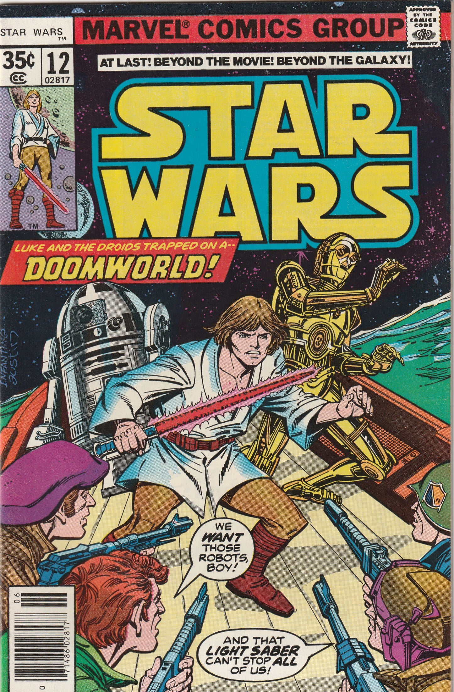 Star Wars #12 (1978) - 1st Appearance of Governor Quarg