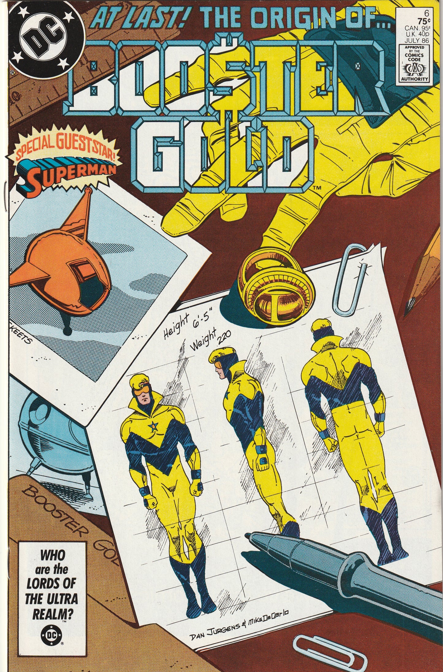 Booster Gold #6 (1986) - Origin of Booster Gold