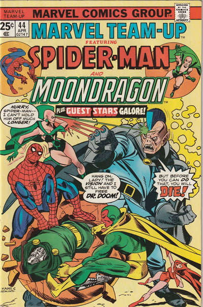 Marvel Team-Up #44 (1976) - Spider-Man & Moondragon