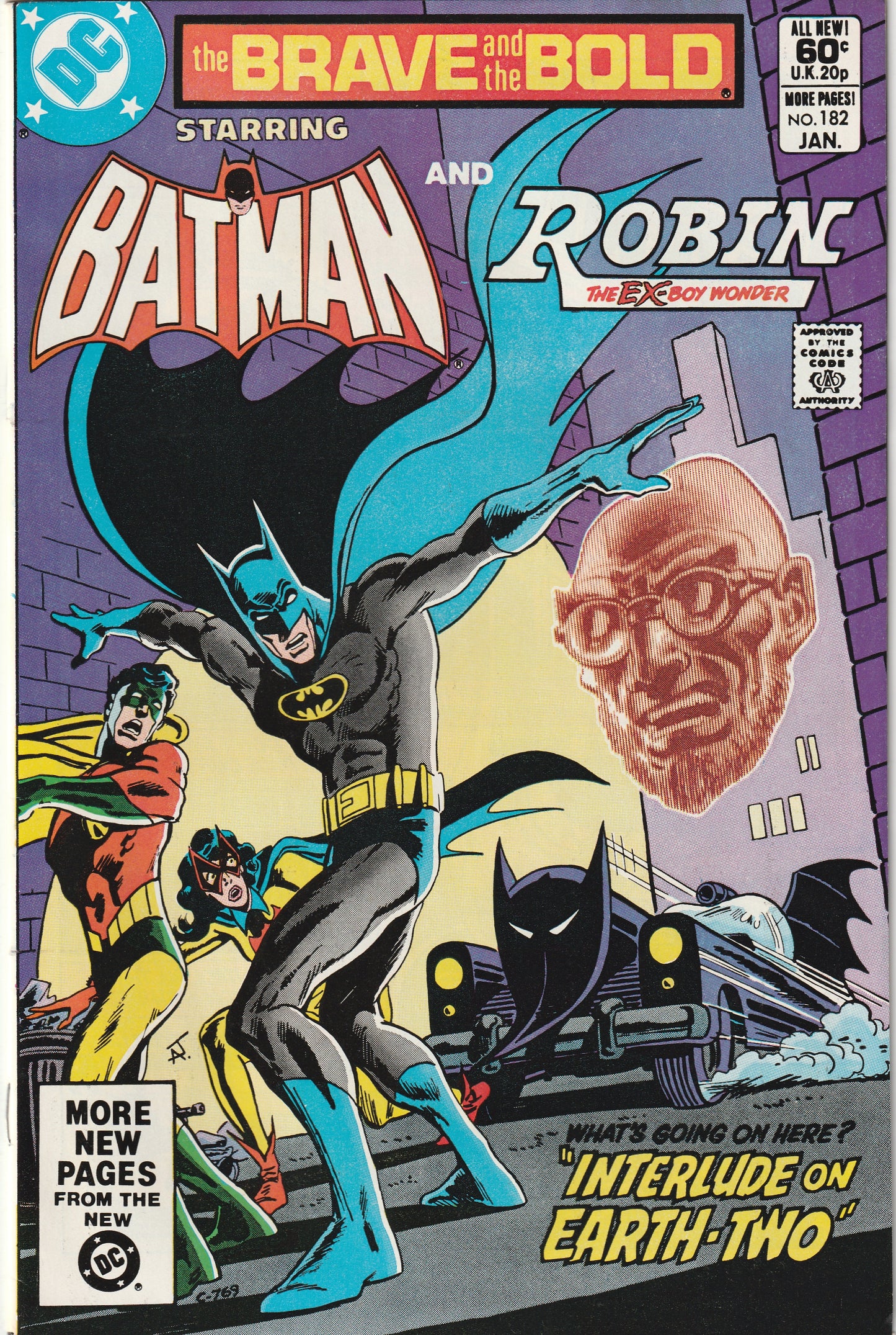 Brave and the Bold #182 (1982) - Batman & Robin