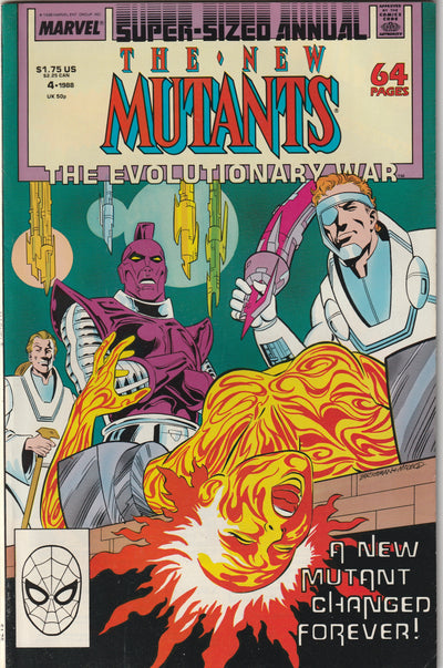 New Mutants Annual #4 (1988) - Evolutionary War crossover