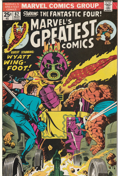 Marvel's Greatest Comics #62 (1976) - Wyatt Wing-Foot