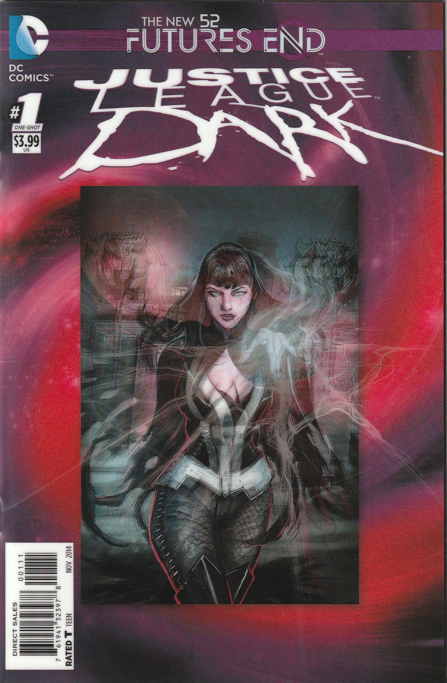Justice League Dark: Futures End #1 (2014) - 3-D Motion Cover